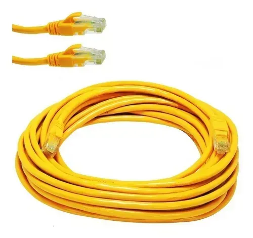 Cable De Red 10 Metros Modem Internet Largo Cat. 6e