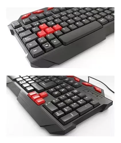 Teclado Gamer Seisa Dn-d236 Multimedia Usb P/ Pc Gaming