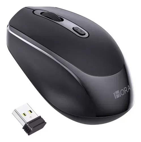 Ratón Inalámbrico Mouse Silencioso Portátil 2.4g 3 Dpi Ratón De Computadora Con Receptor Usb Para Laptop, Pc, Notebook Pilas Aa Incluidas 1Hora