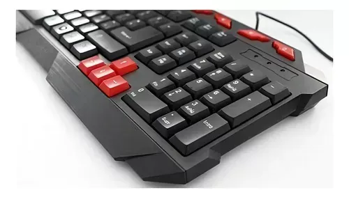 Teclado Gamer Seisa Dn-d236 Multimedia Usb P/ Pc Gaming