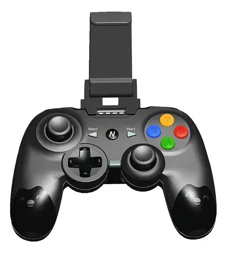 Joystick Inalambrico Bluetooth Para Celulares Y Pc/ps Njp189 Color Negro