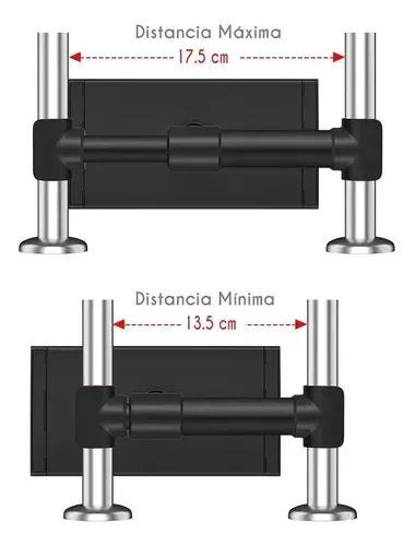 Soporte Para Celular Tablet Apoya Cabeza Caño Auto Regulable