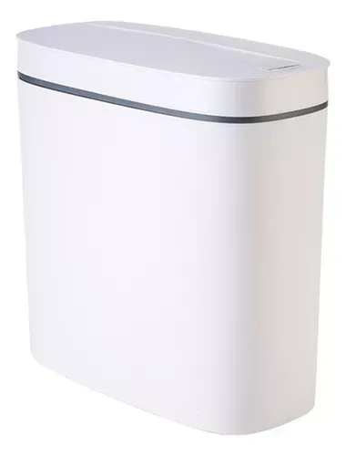 Cubo De Basura Automático 14 Litros Sin Contacto Para Baño