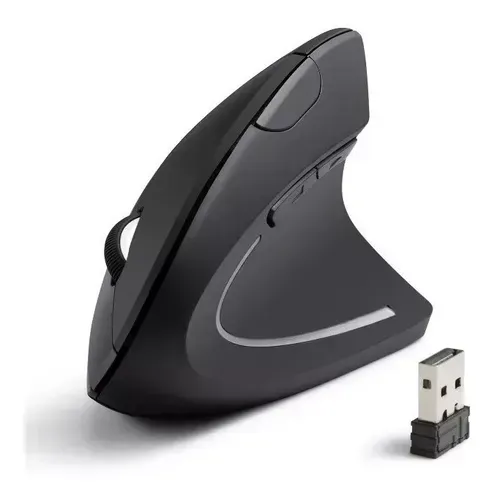 Mouse Ratón Vertical Inalámbrico 2.4g Recargable Ergonómico