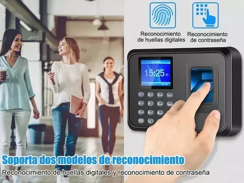 Control Acceso Huellero Asistencia Empleados Huella