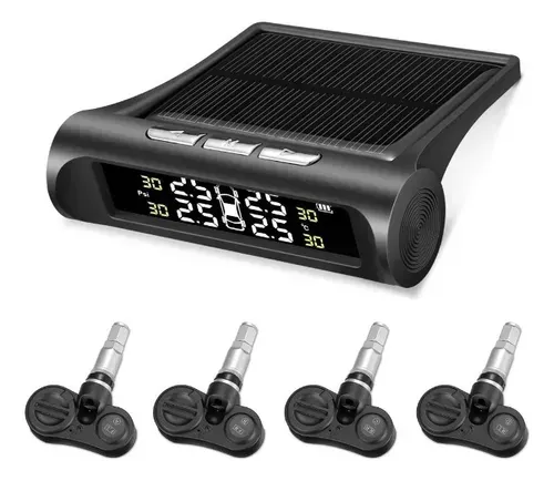 Kit Monitor Tpms Interno Presión Temperatura Neumáticos Auto