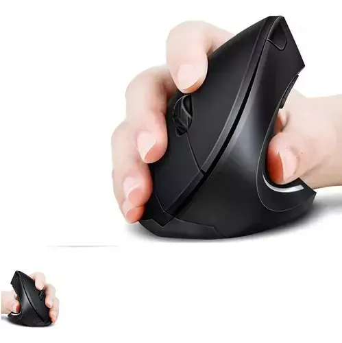 Mouse Ratón Vertical Inalámbrico 2.4g Recargable Ergonómico