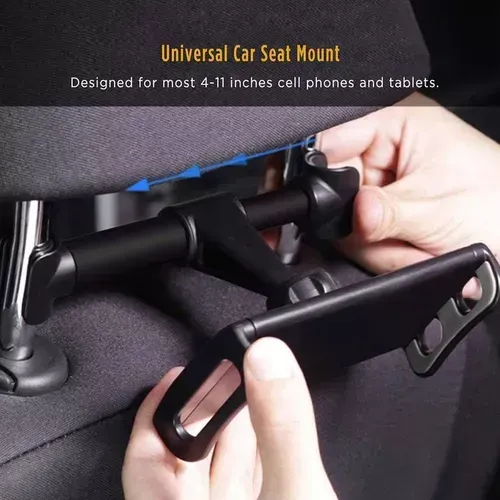 Soporte Universal Auto Camioneta Celular Tablet Apoya Cabeza