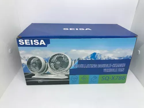 Mini Ventilador Auto 12v Portátil 360 Turbo Giratorio Entrada Usb 