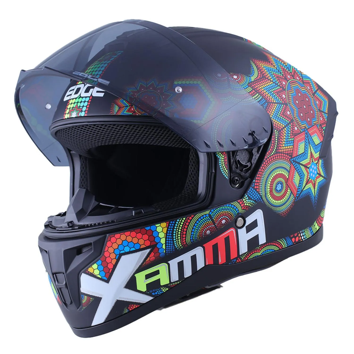 Casco Edge Integral Zoom Pro Xamma Negro