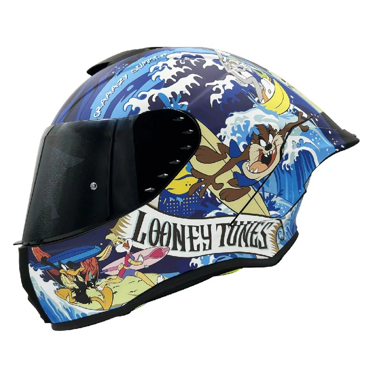 Casco Warner Shanghai Looney Tunes Certificado DOT | ECE