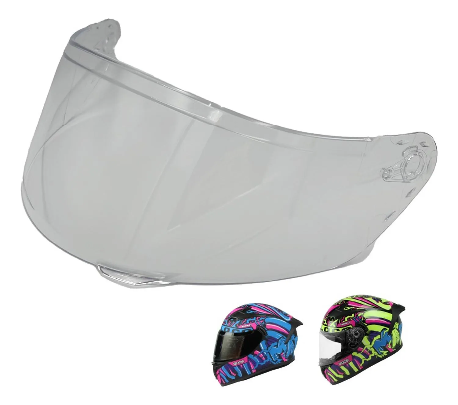 Visores Transparentes Edge Helmets