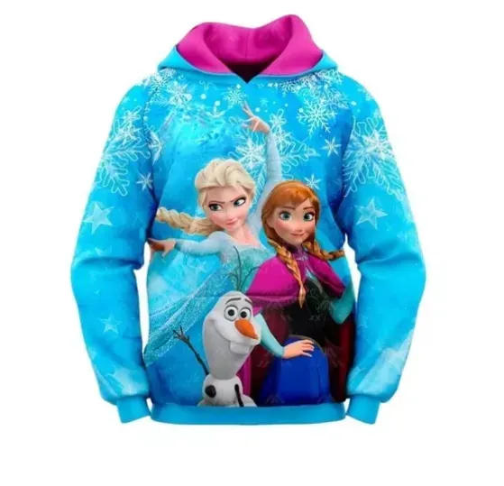 Saco Buzo Chaqueta Niña Frozen