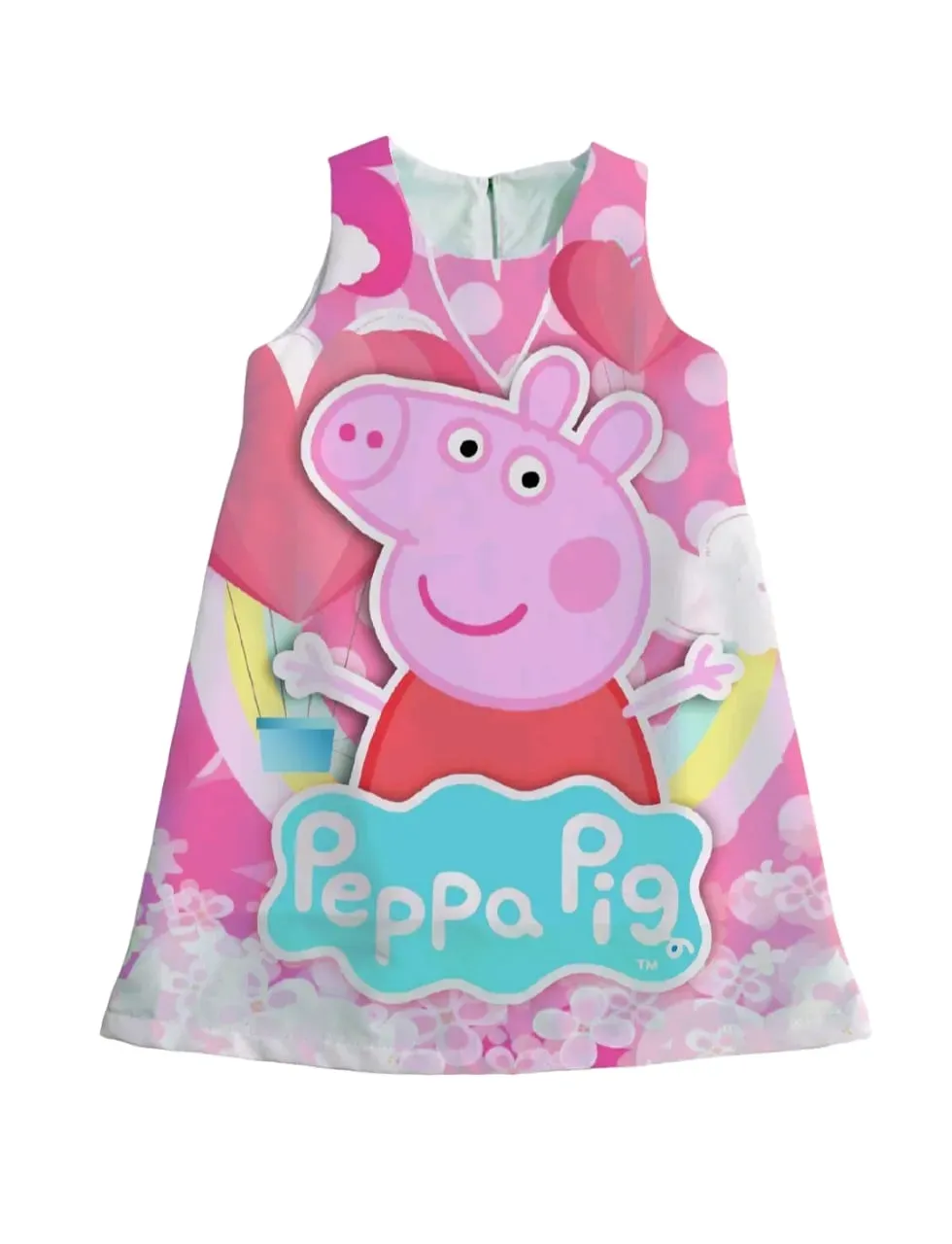 Vestido Bata Niña Peppa Pig