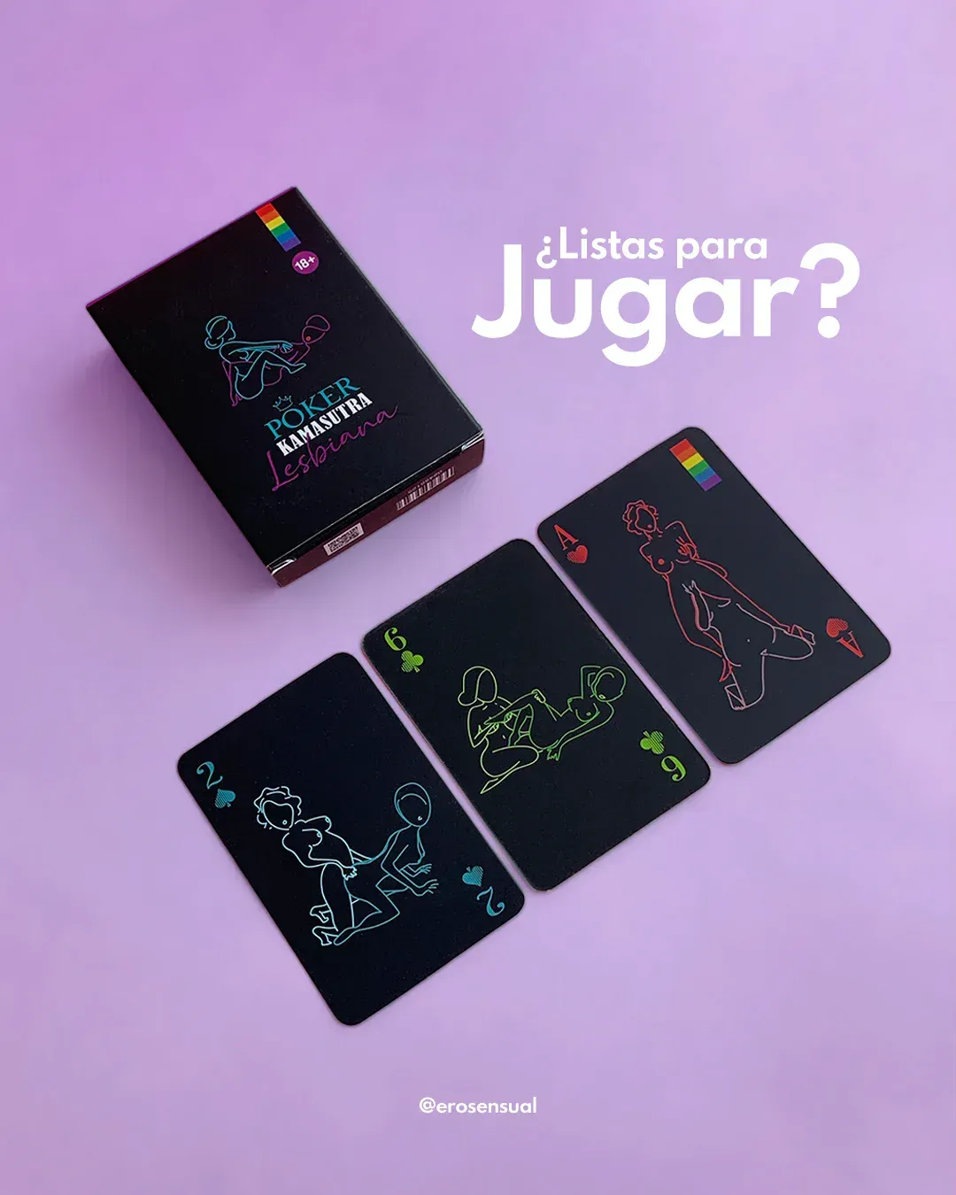 Cartas Kamasutra para Parejas Lesbianas