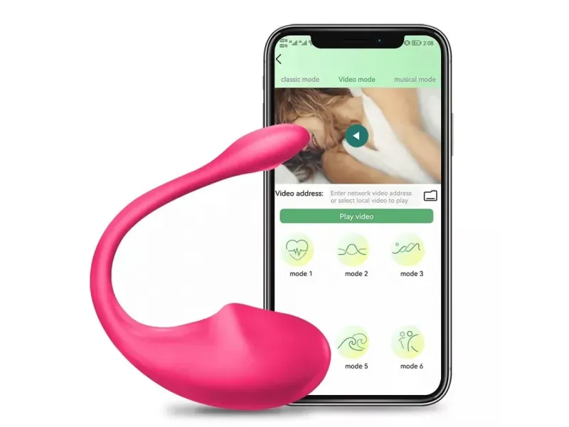 Juguete Vibrador a Control Remoto Manejo por el Celular