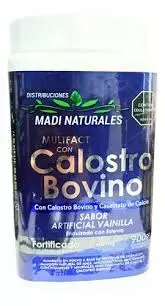 Multifact Calostro Bovino y Calcio en Polvo Sabor Vainilla 900gr