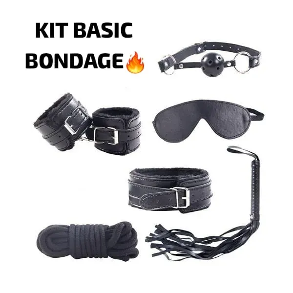 Kit BDSM  7 Piezas Bondage