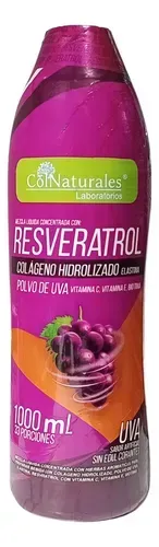 Resveratrol Liquido Colageno Hidrolizado + Polvo de Uva  1000ml