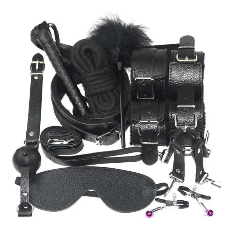 Kit bdsm 11 Piezas Bondage