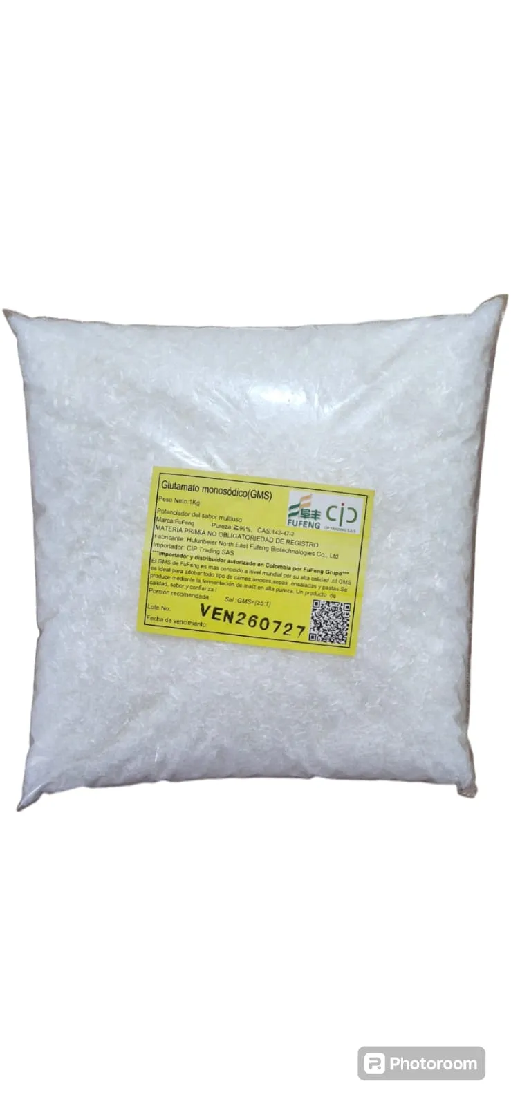 Glutamato Monosodico por 1 kg