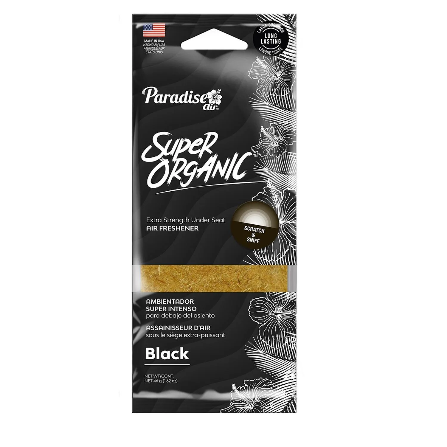 Ambientador Super Organic Black x1 Und