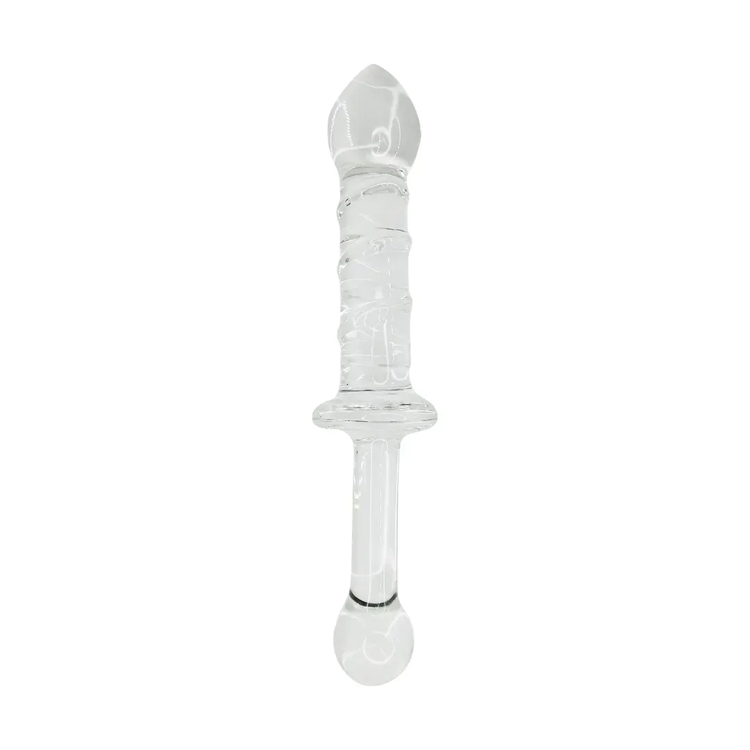 Dildo de vidrio - Remo - 21 CM