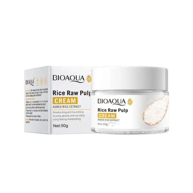 Crema Facial De Arroz Bioaqua