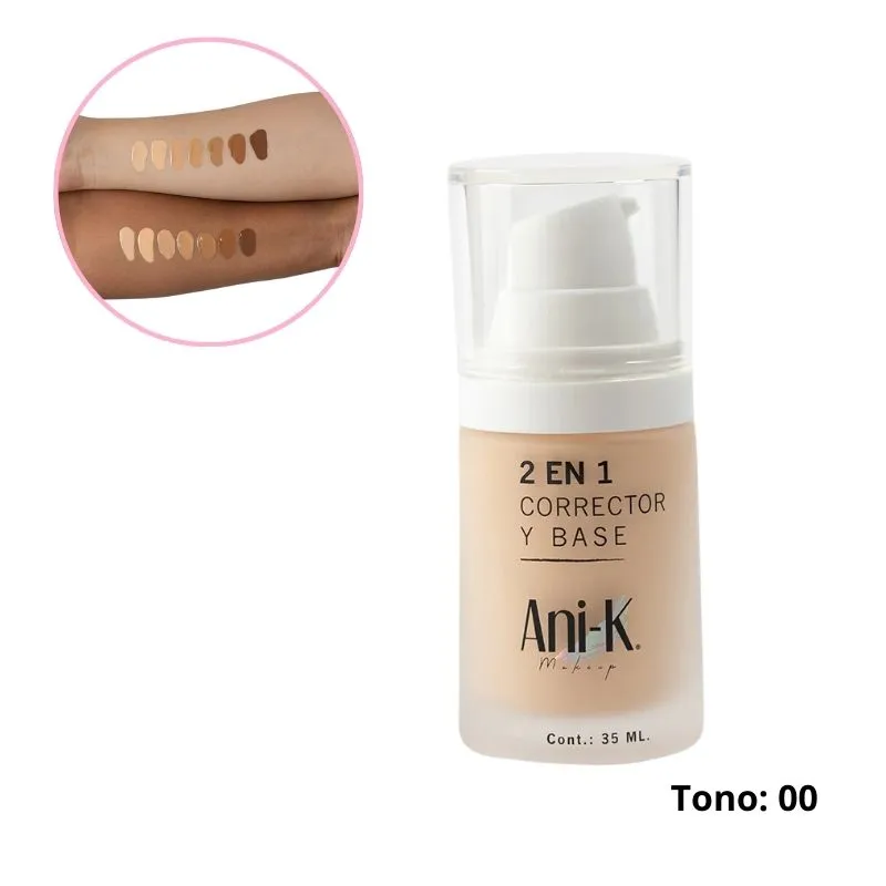 Base para Maquillaje Bonita Tono 00 Anne Ani-k