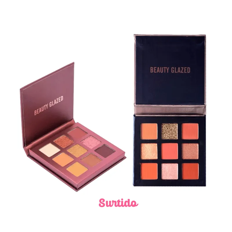 Paleta de Sombras x9 Tonos Beauty Glazed