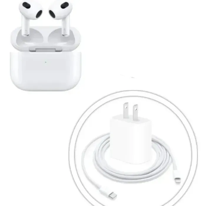 AirPods 3ª Generación + Cargador 20W 1.1