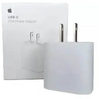 Cargador adaptador  iPhone 25W Tipo C Carga Rápida AAA 1:1