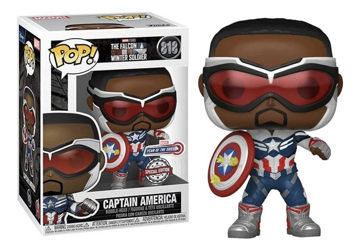 Funko. Falcon And The Winter Soldier. Captain America # 818