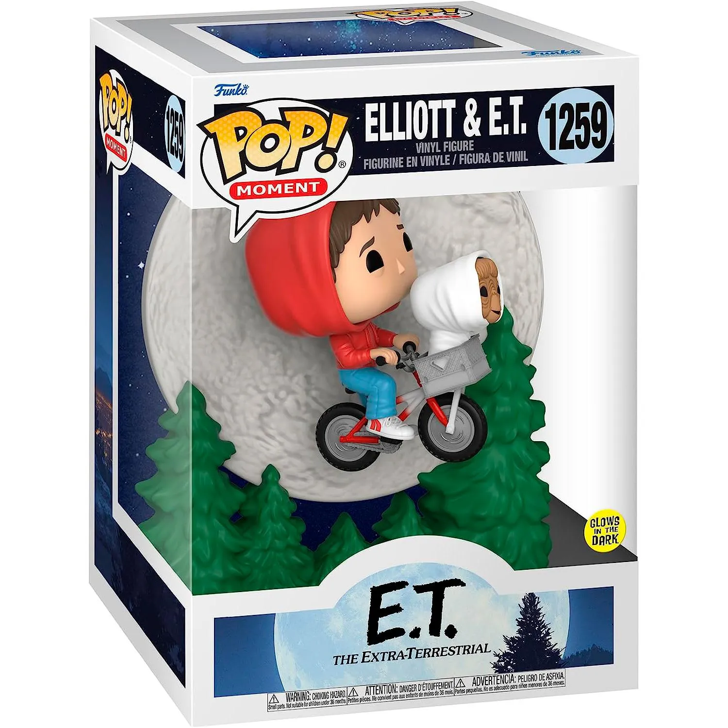 Funko Pop Moment. E.T. Elliott & E.T. # 1259