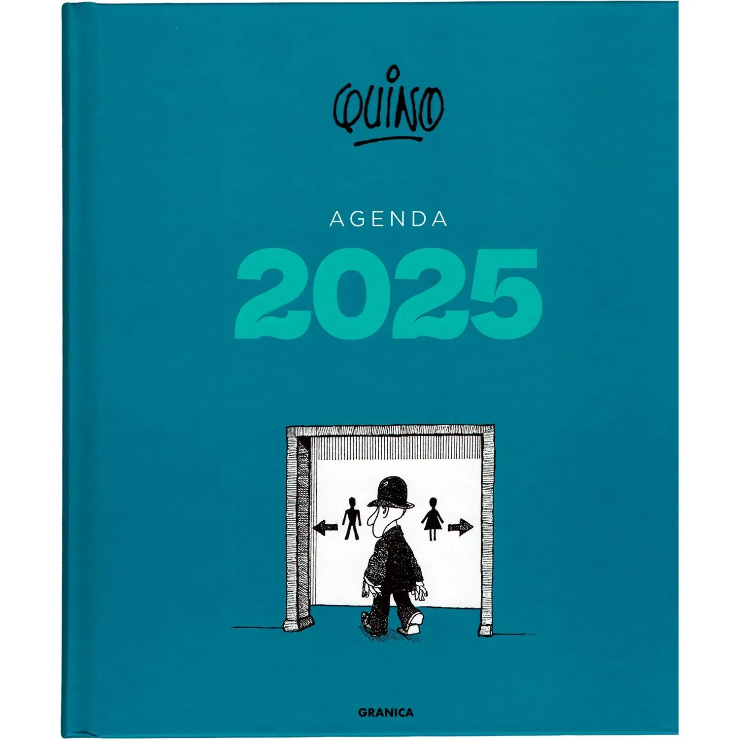 Agenda Quino 2025. Encuadernada Azul