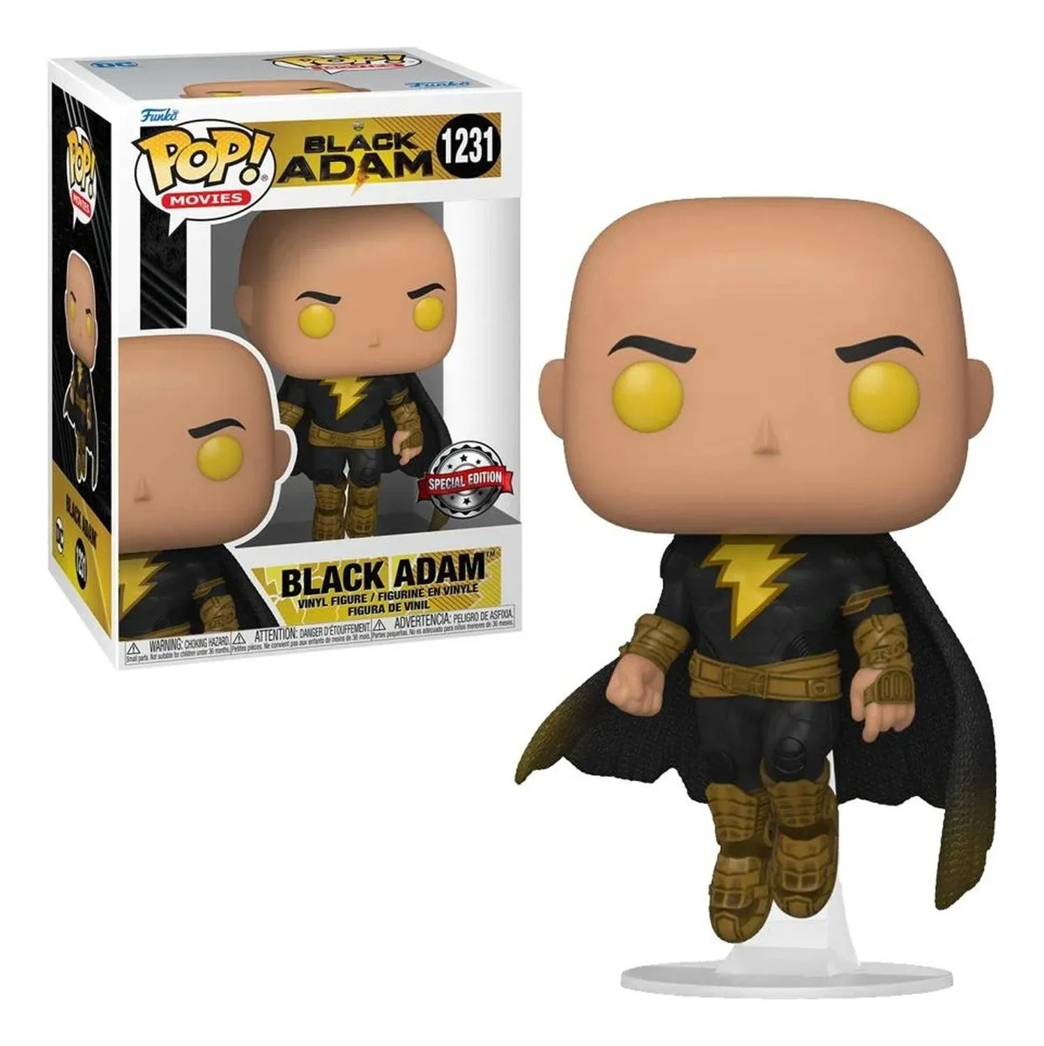 Funko Pop. Black Adam. Black Adam # 1231