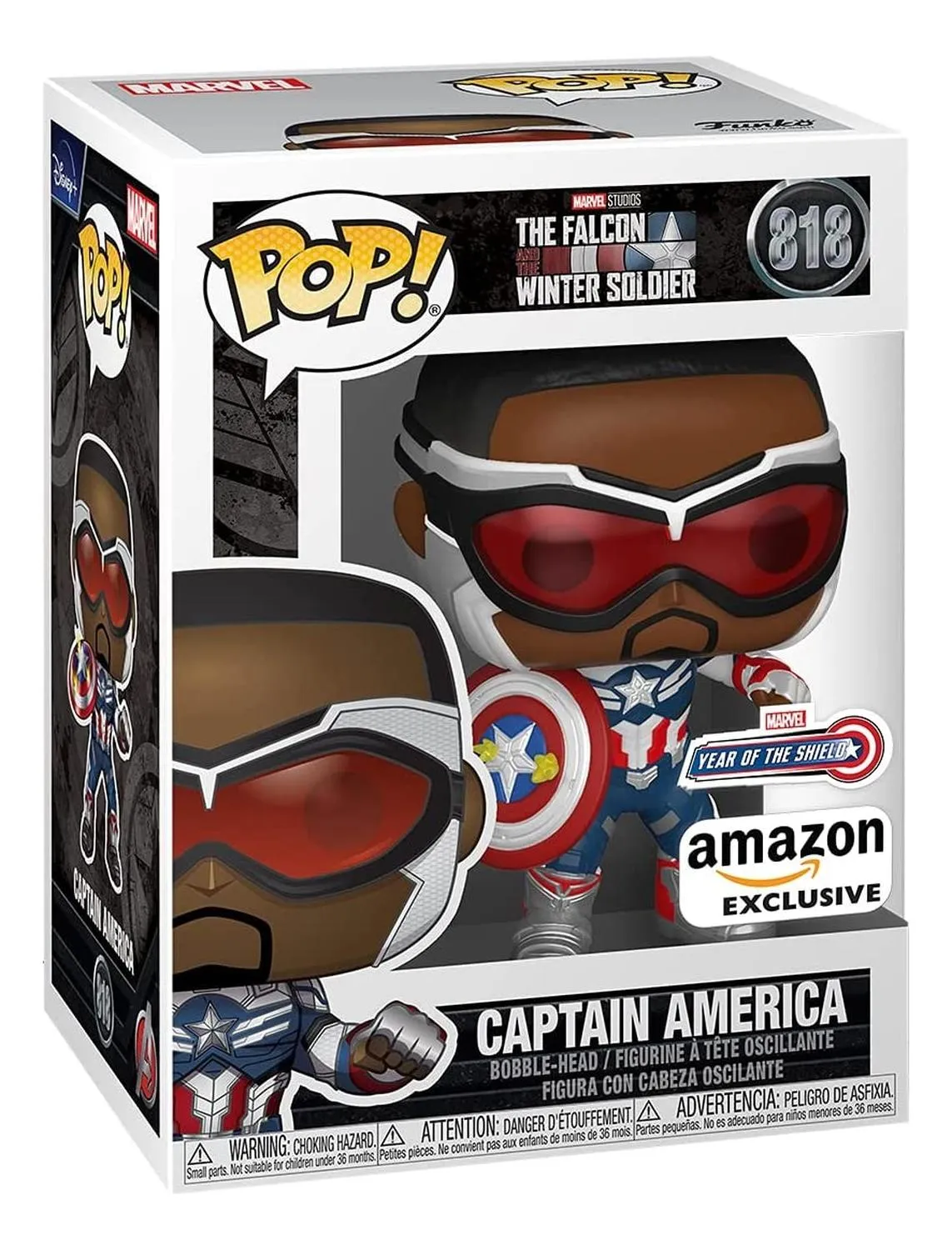 Funko. Falcon And The Winter Soldier. Captain America # 818