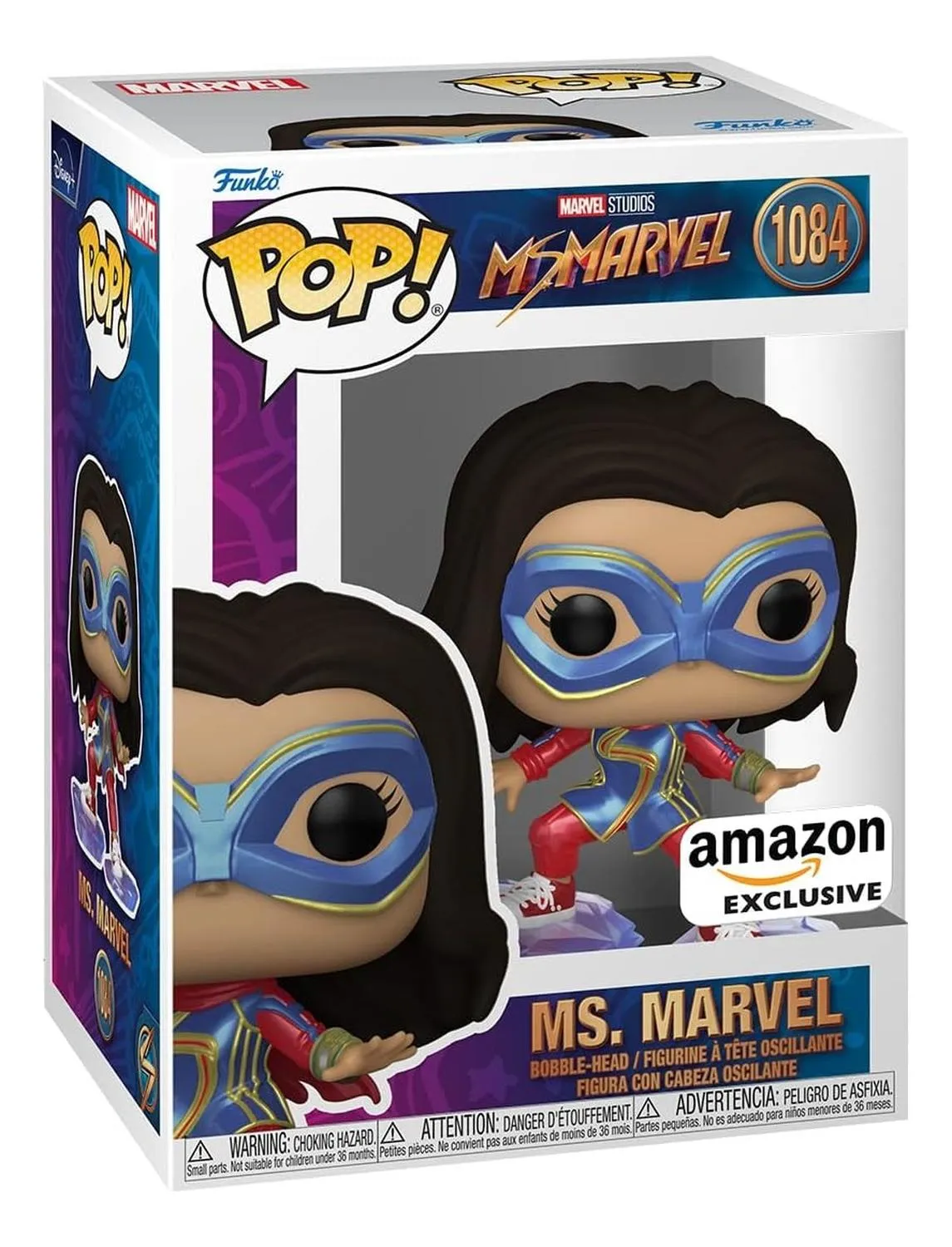 Funko Pop. Marvel: Ms. Marvel. Ms. Marvel # 1084