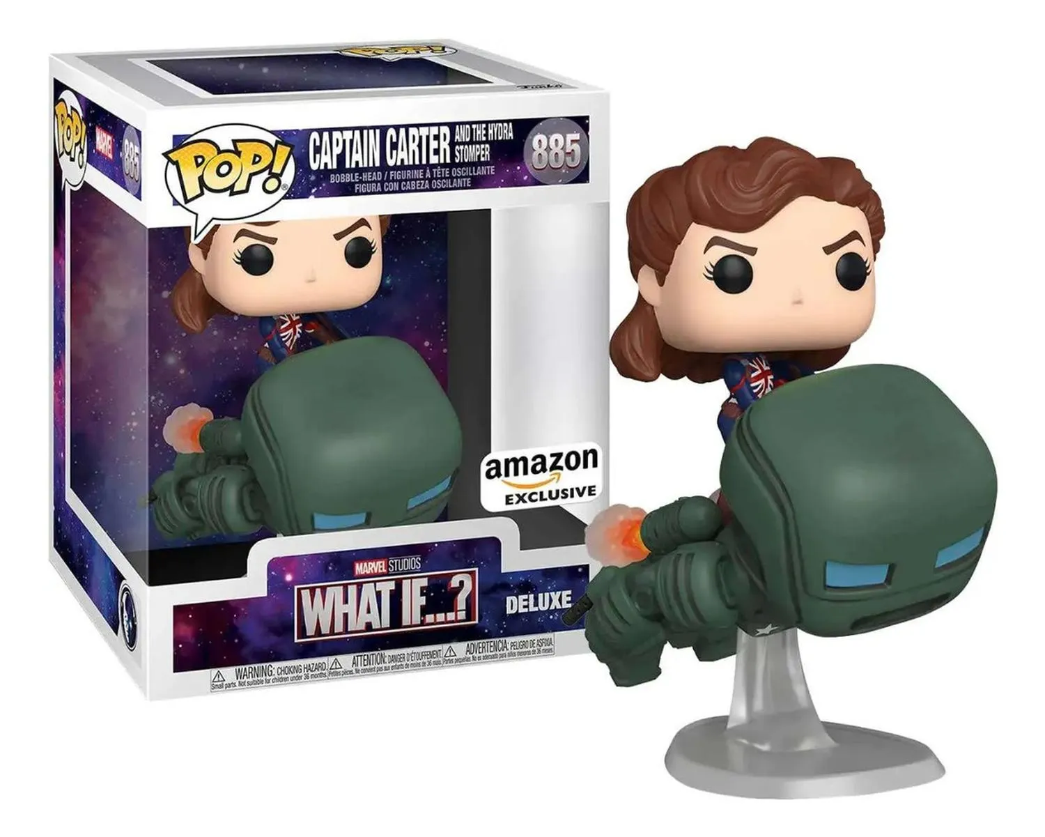 Funko Pop. What If.? Captain Carter And The Hydra # 885