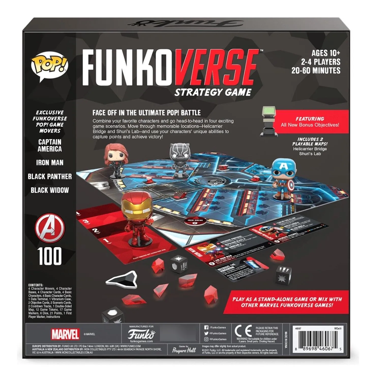 Funko Pop. Funkoverse. Marvel 100. Strategy Game