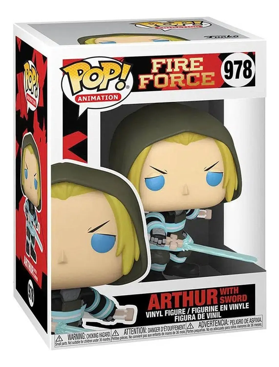 Funko Pop. Fire Force. Arthur With Sword # 978