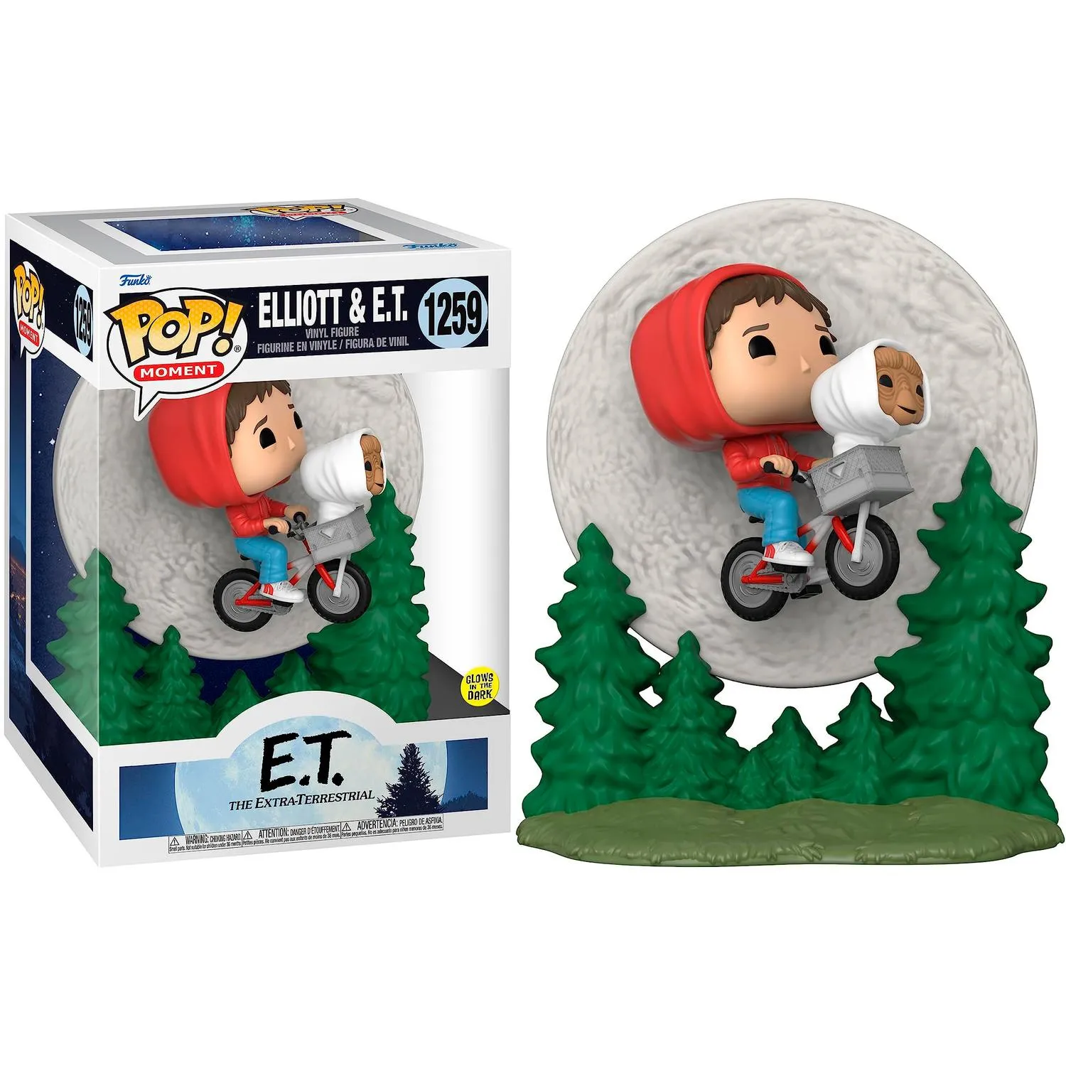 Funko Pop Moment. E.T. Elliott & E.T. # 1259