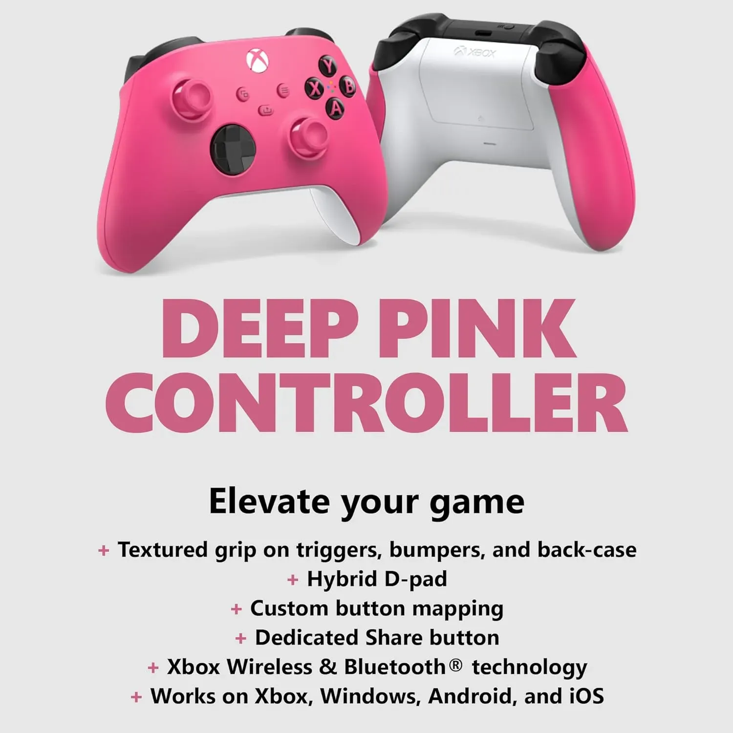 Control XBOX Deep Pink