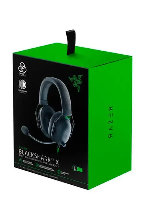 Headset BlackShark V2 X Wired Razer Negra