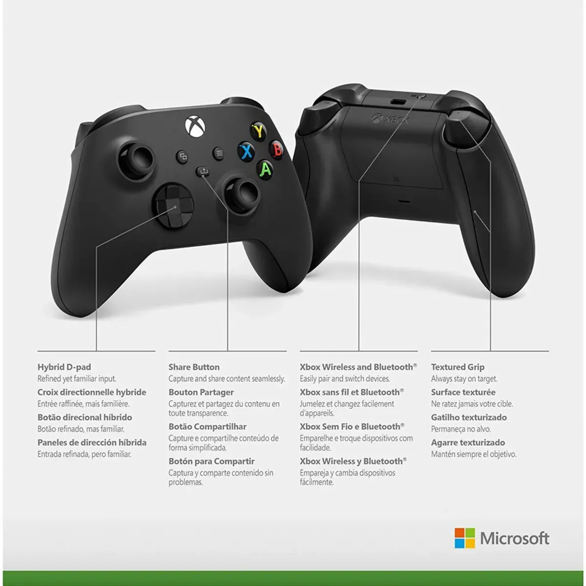 Control XBOX Carbon Black