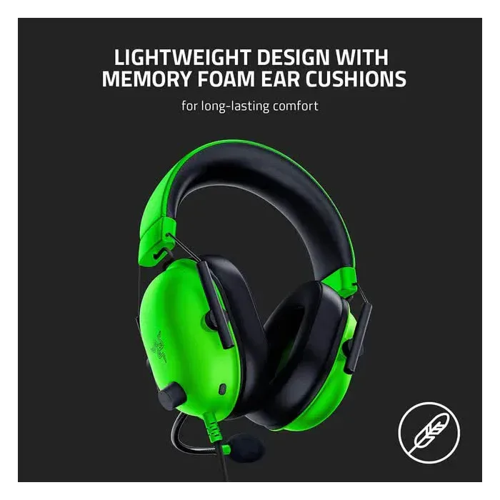 Headset BlackShark V2 X Wired Razer Verde