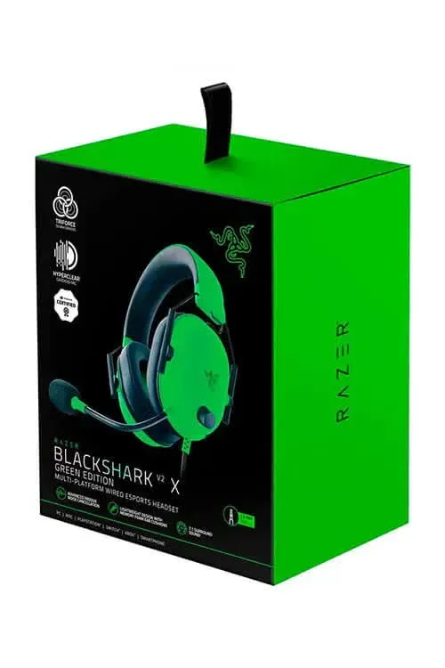 Headset BlackShark V2 X Wired Razer Verde