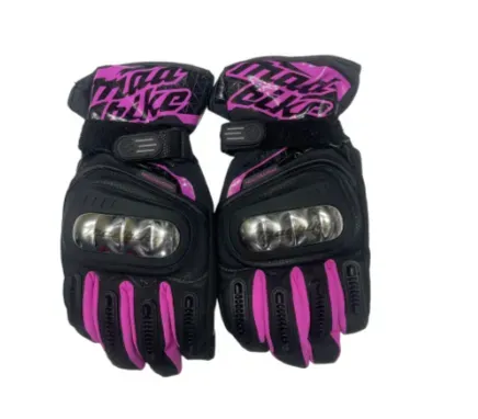 Guantes Termico Metalico Fucsia 