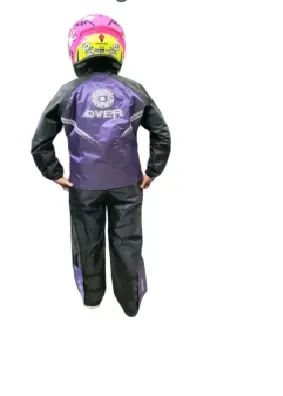 Impermeable Mujer New Over Morado 