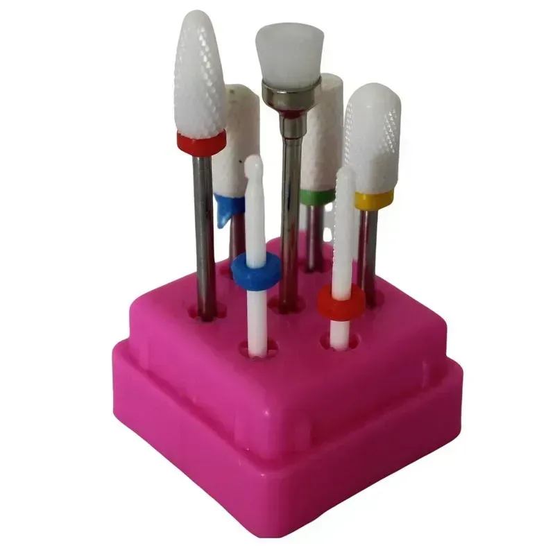 Kit de Brocas/Pulidor de uñas Ceramica